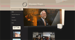 Desktop Screenshot of massimonegri.com